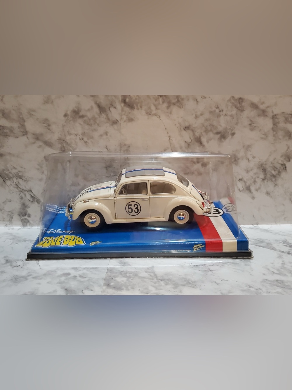 Disney Johnny Lightning Herbie The Love Bug #53 1:18 Scale Diecast Car